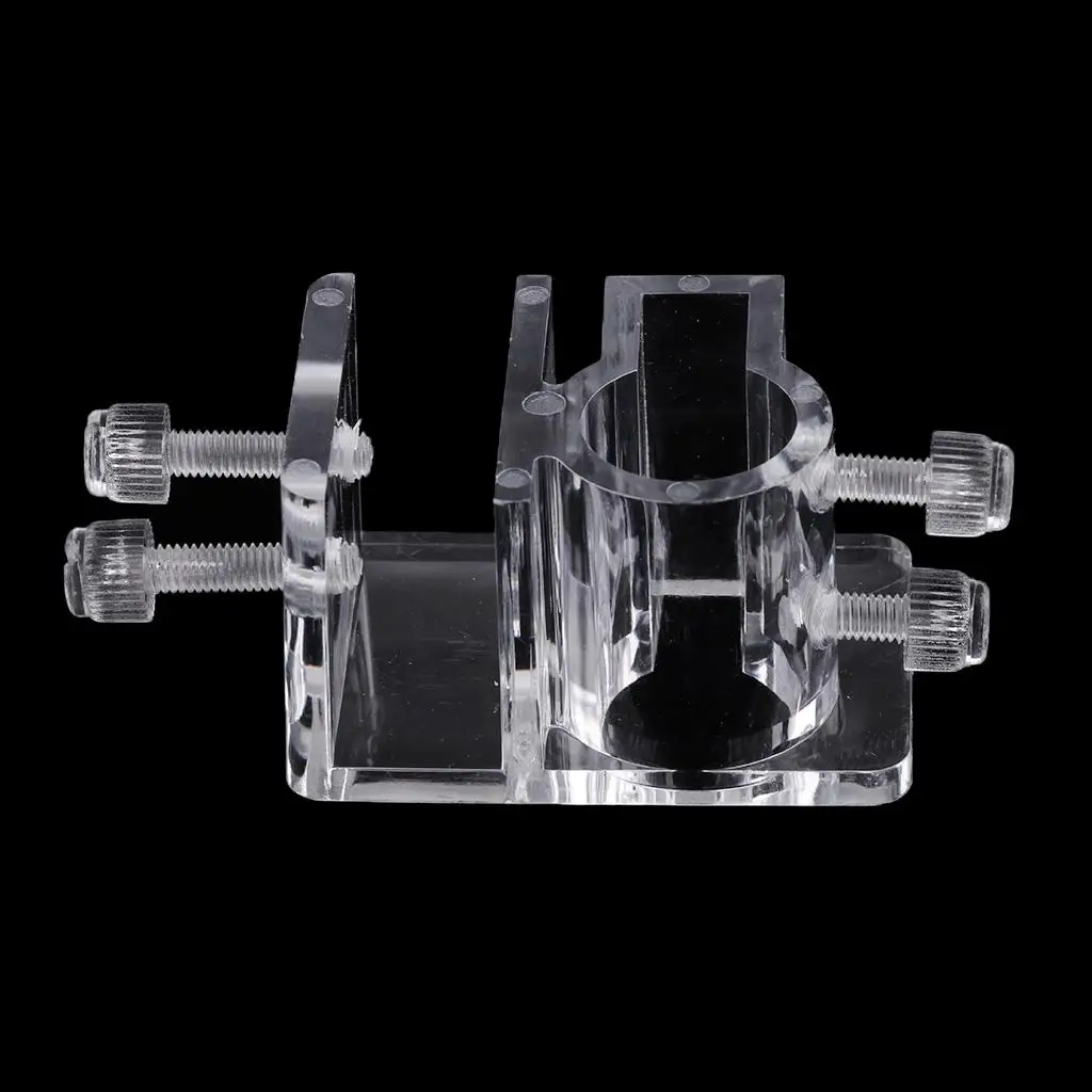 Acrylic Water Accessory Hose Aquarium Tube Pecera Support Fixing Clip Clamp 25mm Aquarium Hose Tube Fixing Clip Holder Clamp