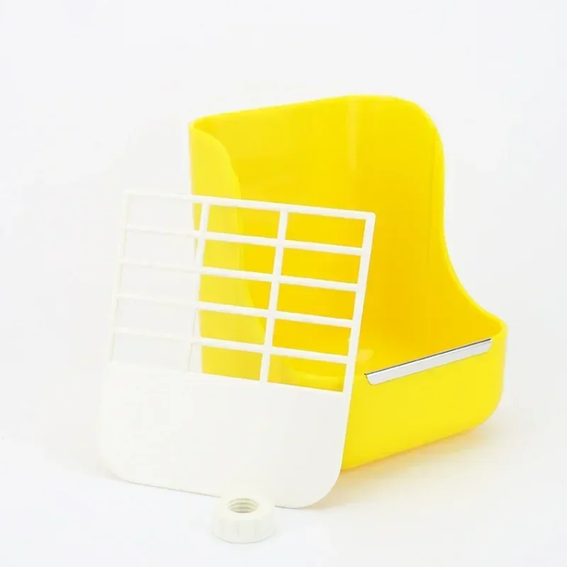 Rabbit Food Pot Grass Rack Fixed Dragon Cat and Guinea Pig Food Box Supplies - Image 3