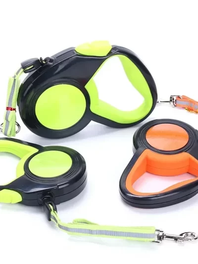 Retractable Dog Leash Automatic Extending Nylon Puppy Pet Dog Leashes Lead Dog Walking Running Leash Traction Rope 3m 5m 8m