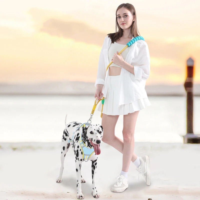 Versatile Pet Traction Leashes with a Comfortable Foam Handle Traction rope for dogs, anti slip traction rope - Image 4