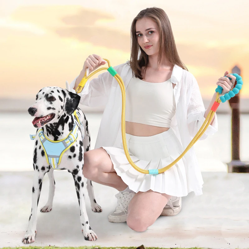Versatile Pet Traction Leashes with a Comfortable Foam Handle Traction rope for dogs, anti slip traction rope - Image 13