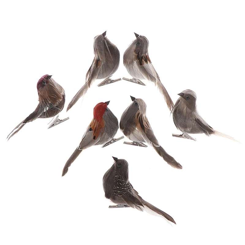 1pc Birds Bird Decor Artificial Fake Feathered Ornament Simulation Ornaments Props Decoration Decorations Crafts Decorative - Image 16