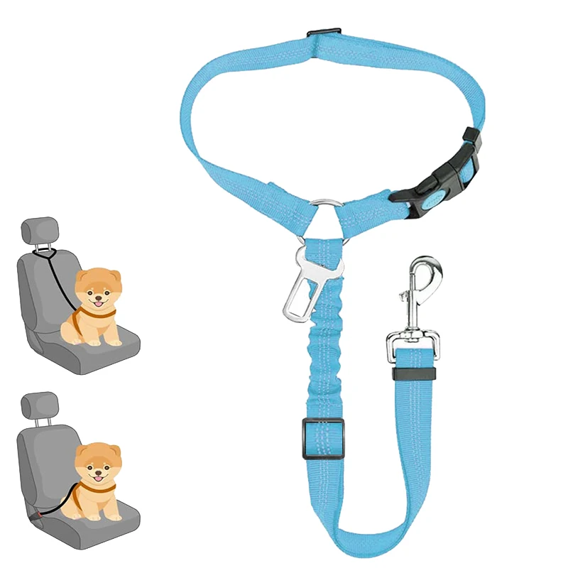 Dog Leash Pet Car Safety Buckle Multi-functional Walking Dog Rope Small Dog Big Dog Car Pet - Image 9