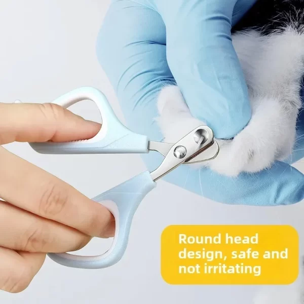 Professional Cat Nail Scissors Pet Dog Nail Clippers Toe Claw Trimmer Pet Grooming Supplies Products for Small Dogs Dog Gadgets - Image 3