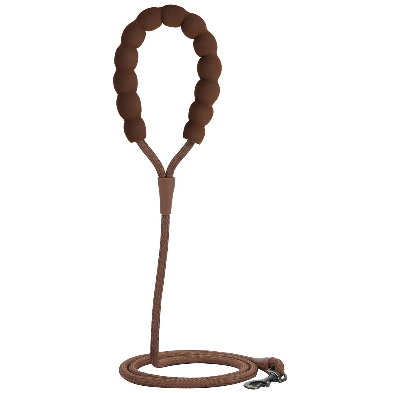 LL039--pet dog leash, 1.5-meter high density rope, soft handle, alloy buckle. - Image 10