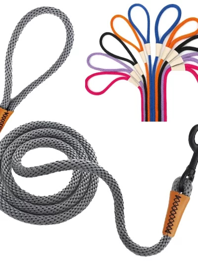 Pet Leash Nylon Durable and Soft Dog Leashes Walking Running Training Rope Belt For Small Medium Large Dog Harness Leash Ropes