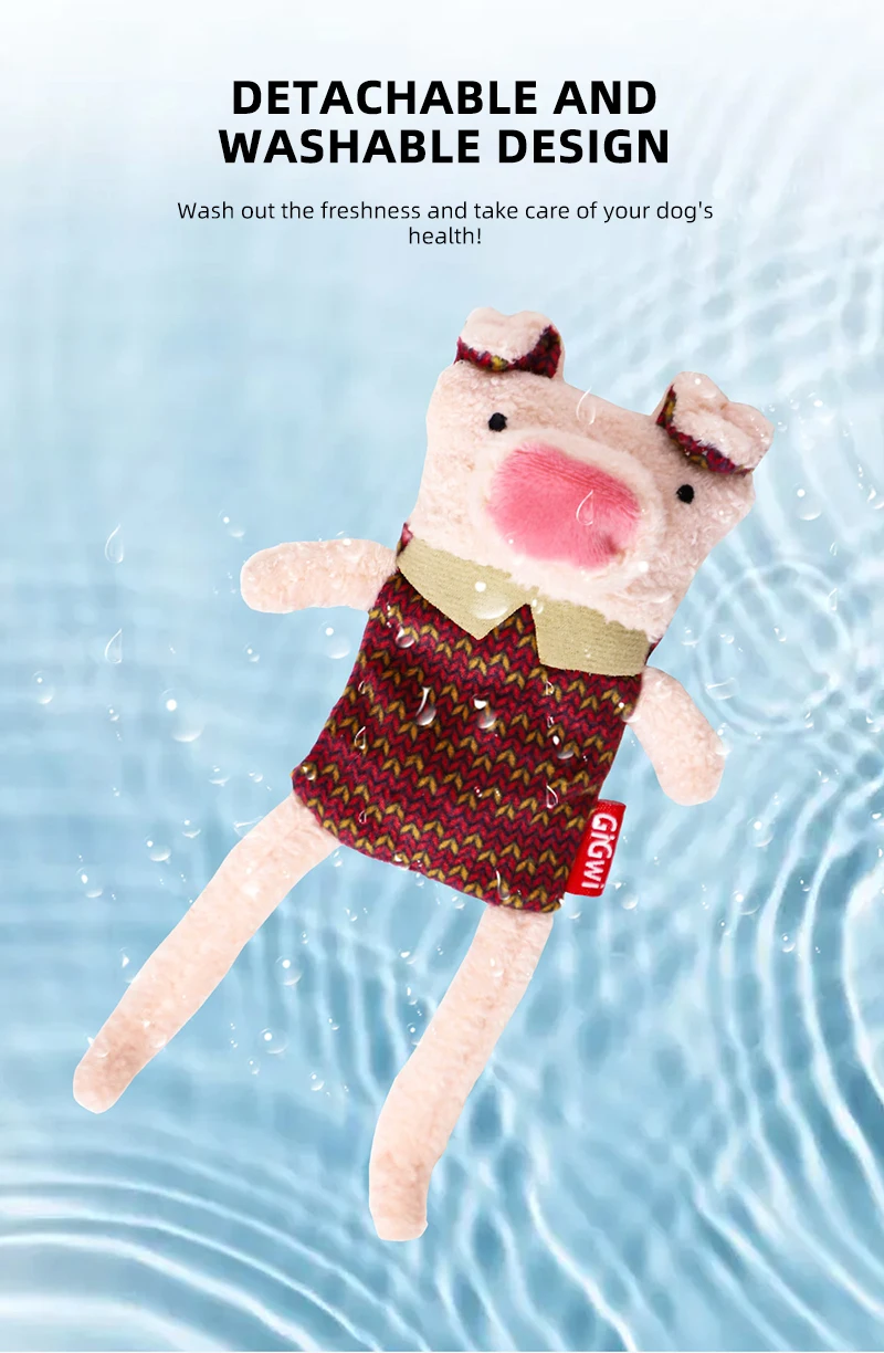 GiGwi Pets Toys Long Leg Series Sounding Interactive Toy For Dog Interesting Food Pocket Design Pet Interaction Plush Dog Toys - Image 14