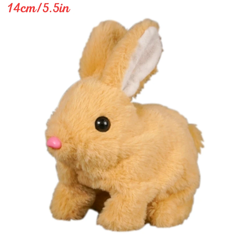 Cute Electric Rabbit Interactive Plush Toys Bunny With Carrot Walking Wiggle Ears Wag Tail Stuffed Peluche Doll Birthday Gifts - Image 13