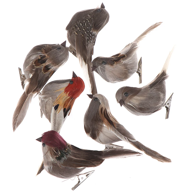 1pc Birds Bird Decor Artificial Fake Feathered Ornament Simulation Ornaments Props Decoration Decorations Crafts Decorative - Image 15