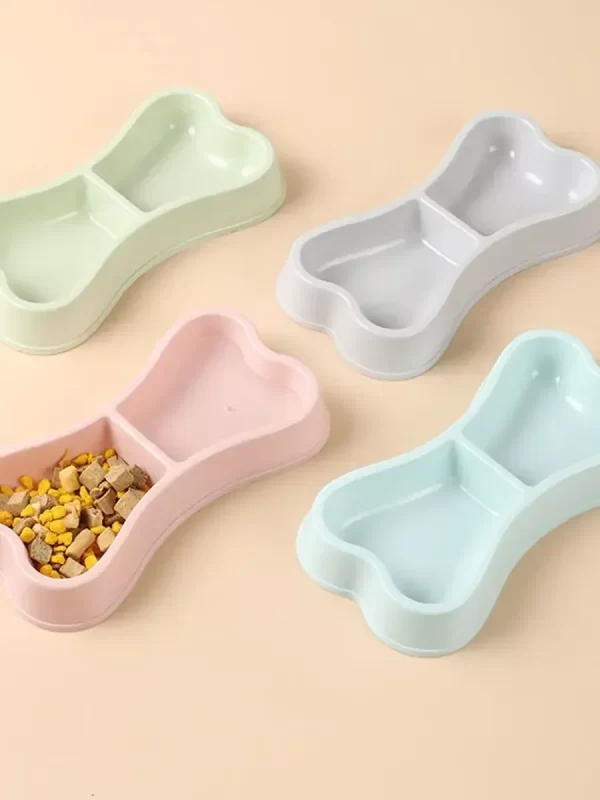 Puppy and kitten feeding supplies dual pet bowl dog food pet water dish feeder small dog - Image 10