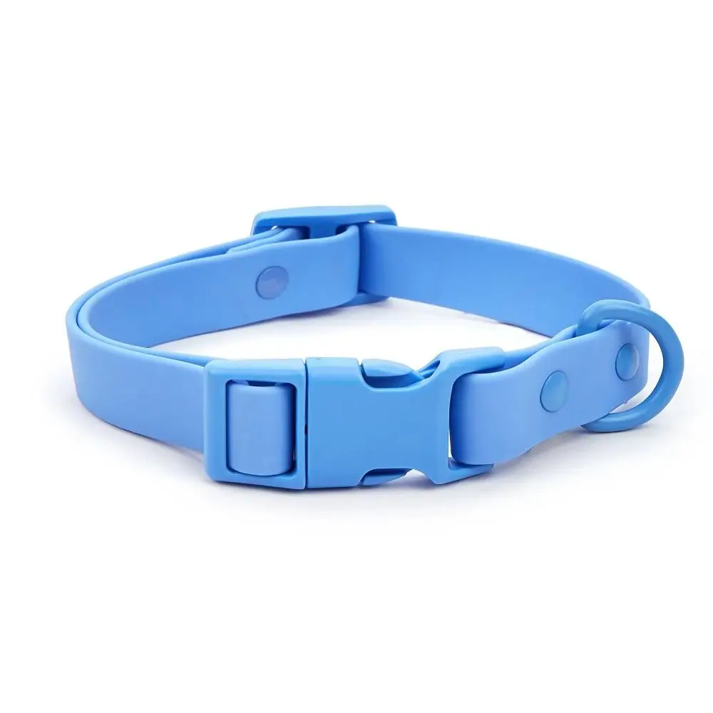 Elastic Webbing Pet Collar Adjustable Quick Release Buckle Waterproof Dog Collar No Pull Pet Identification Safety Buckle Chain - Image 9