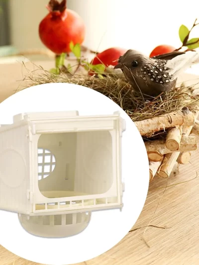 Parrot Breeding Box Hideout Parrot Nest for Cockatiel Lovebirds Bird Nesting Box Breeding Bird Cage Accessory