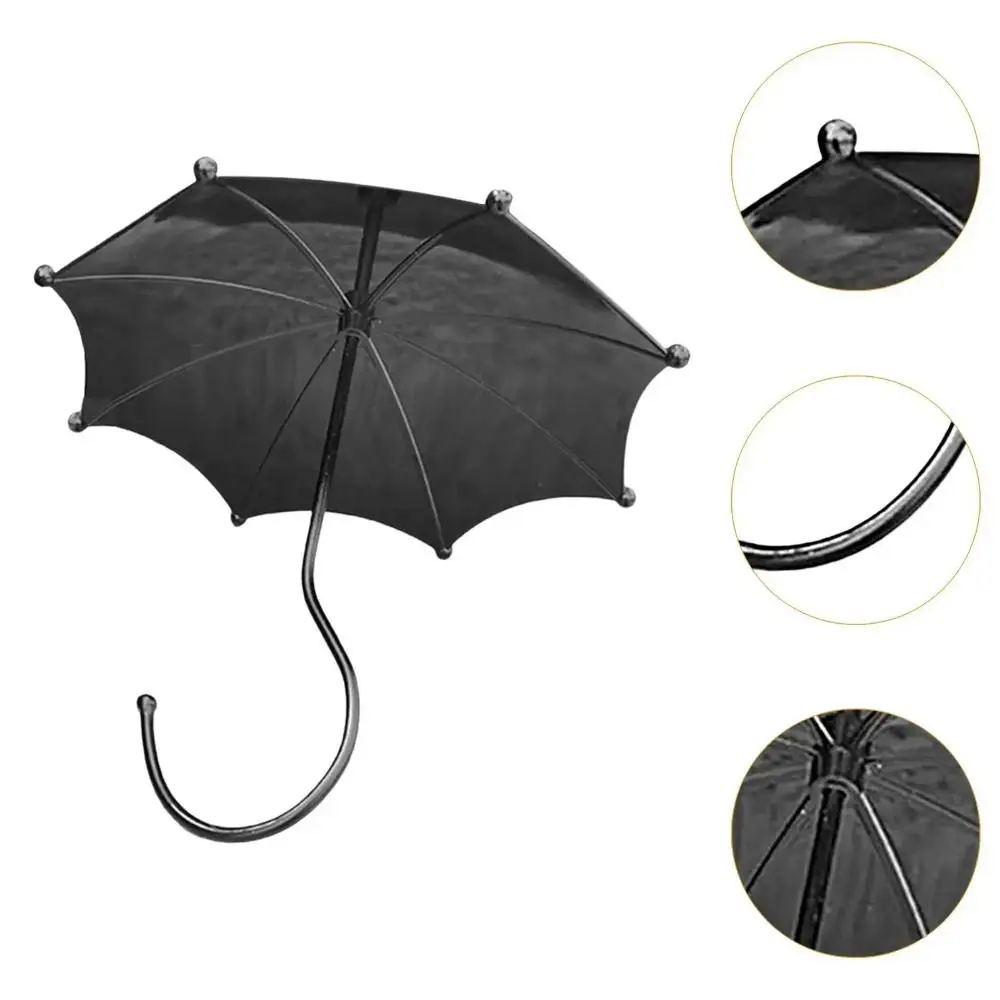 Umbrella Design Bird Feeding Tray Yard Decorations Garden Ornaments Hanging Bird Feeder Round Weatherproof Bird Bath Feeder - Image 5