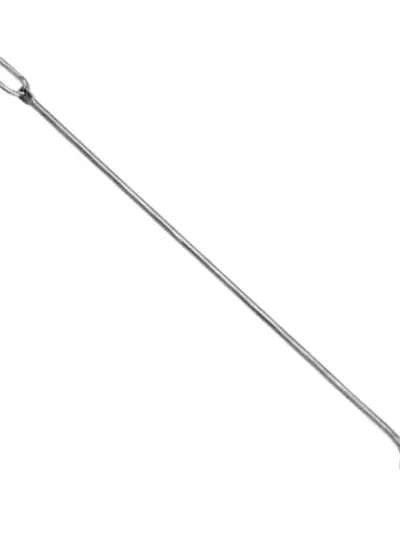 367A Bird Food Holder Stainless Steel Stick Parrots Vegetable Fruit Feeders Treat Skewer for Parakeets Hanging for Cage