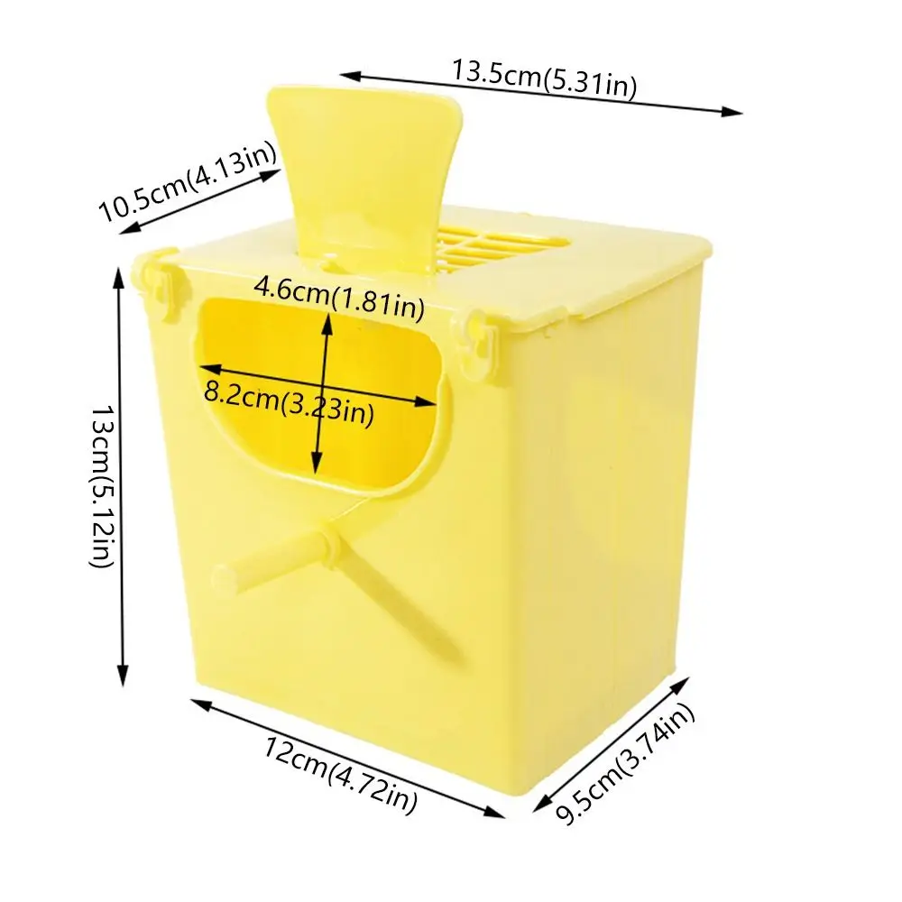 Creative Versatile Bird Breeding Box Spacious Hanging Mating Box Breathable Incubation Nest For Garden Yard Patio - Image 6