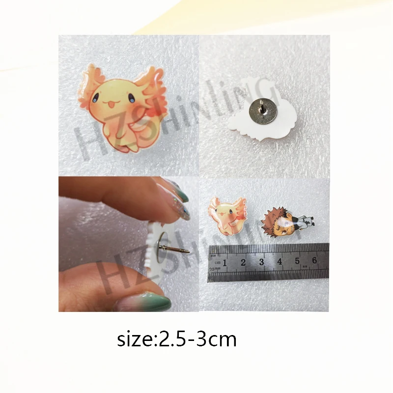 2023 Cartoon Cute Animal Pet Boston Terrier Dog Acrylic Lapel Pin Resin Epoxy Acrylic Pins Fashion Jewelry Accessories - Image 6