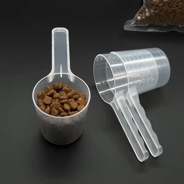 pet supplies Measuring spoon with scale Cat Food Dog Food Spoon Pet Food Long Handled Feeding Spoon Cat Feeding Spoon - Image 6