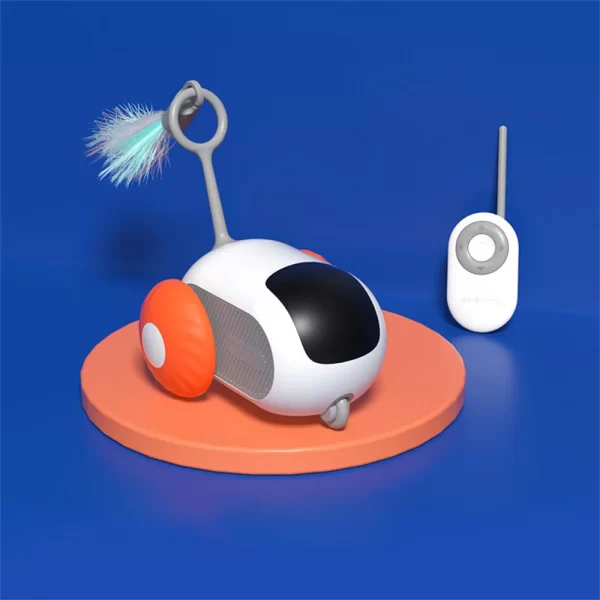 Remote Control Interactive Cat Toy Intelligent Automatic Electric Smart Sports Self-moving Balance Interactive Car Cat Toys - Image 2