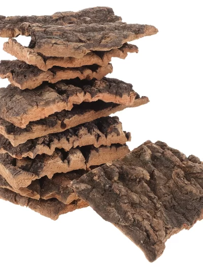 10Pcs Tree Bark Decor Reptile Habitat Terrarium Accessories Pet Products Lizard Climbing Bark Turtle Basking Platform