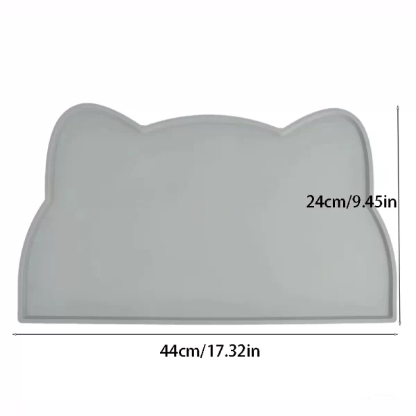 Silicone Pet Feeding Dog Cat Bowl Food Mat Non-Stick Waterproof Pet Food Feeding Pad Puppy Feeder Tray Water Cushion - Image 5