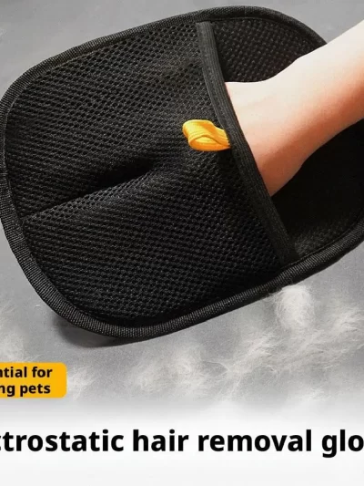 Multi Functional Pet Product Accessories Pet Dog Static Bidirectional Grooming Gloves Reusable Washable Dog Grooming Equipment