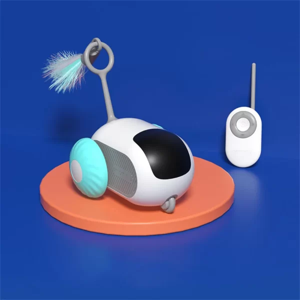 Remote Control Interactive Cat Toy Intelligent Automatic Electric Smart Sports Self-moving Balance Interactive Car Cat Toys - Image 6