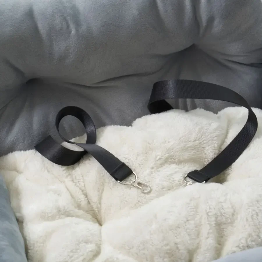 Small Dog Car Kennel Safety Seat Cat Dog Front Car Safety Seat Dog Accessories for Small Dogs Dog Bag Dog Car Seat - Image 6