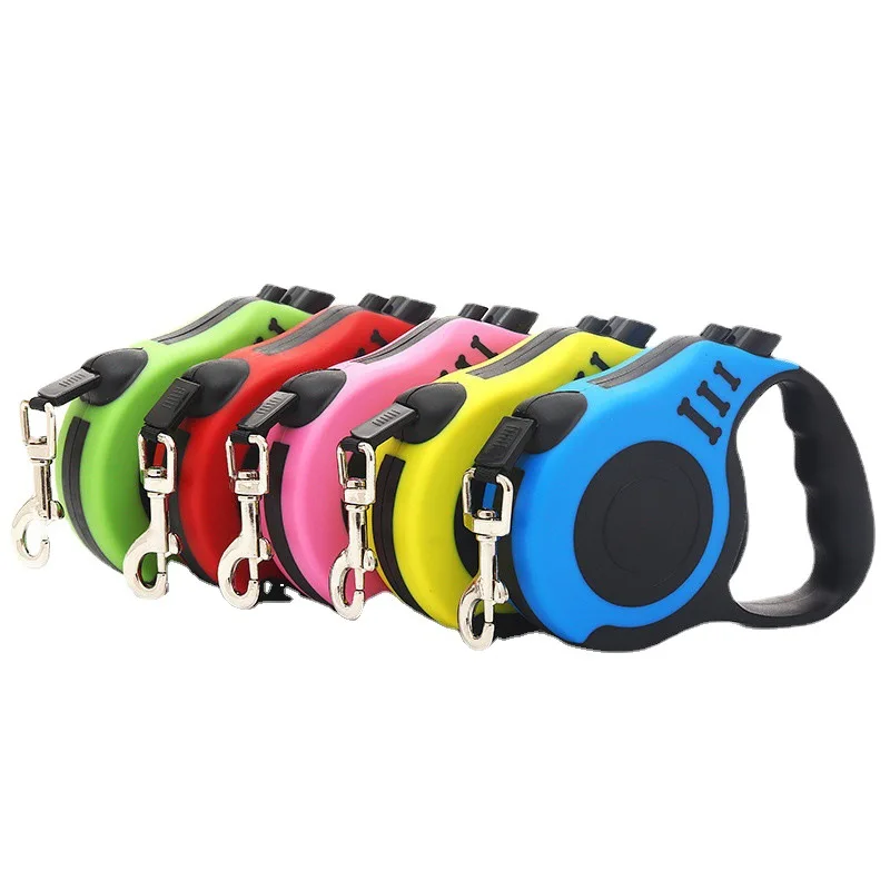 3 Meters 5 Meters Retractable Dog Leash Pet Leash Traction Rope Belt Automatic Flexible Leash For Small Medium Large Dog Product - Image 2