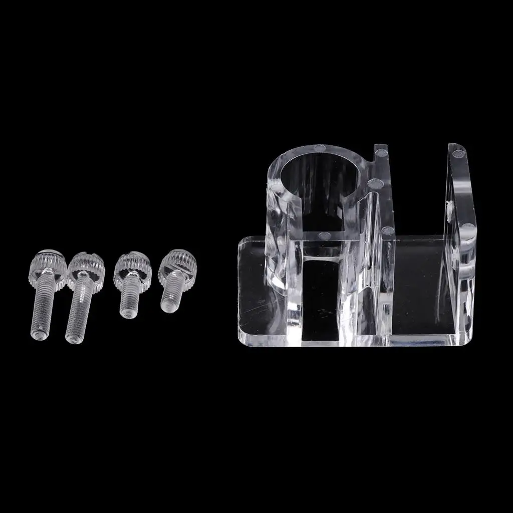 Acrylic Water Accessory Hose Aquarium Tube Pecera Support Fixing Clip Clamp 25mm Aquarium Hose Tube Fixing Clip Holder Clamp - Image 4