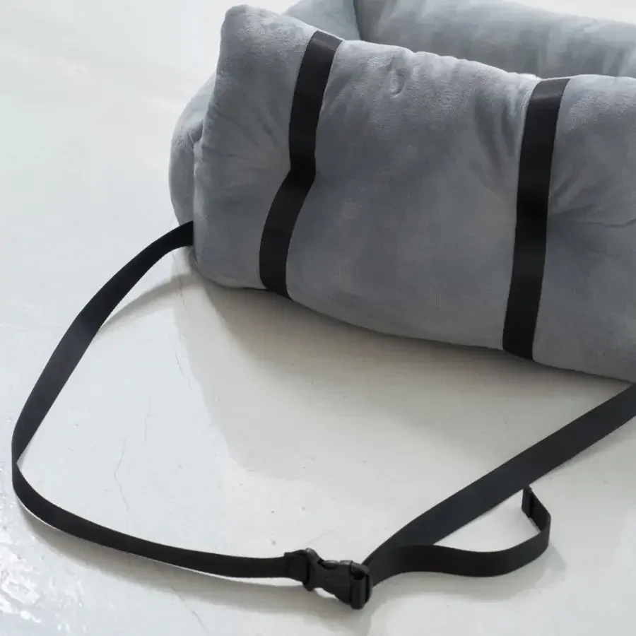 Small Dog Car Kennel Safety Seat Cat Dog Front Car Safety Seat Dog Accessories for Small Dogs Dog Bag Dog Car Seat - Image 5