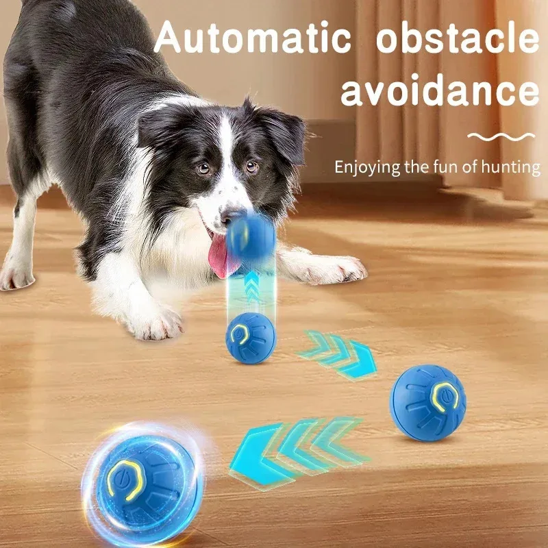 Smart Dog Toy Ball Electronic Interactive Pet Toy Moving Ball USB Automatic Moving Bouncing for Puppy Birthday Gift Cat Product - Image 5