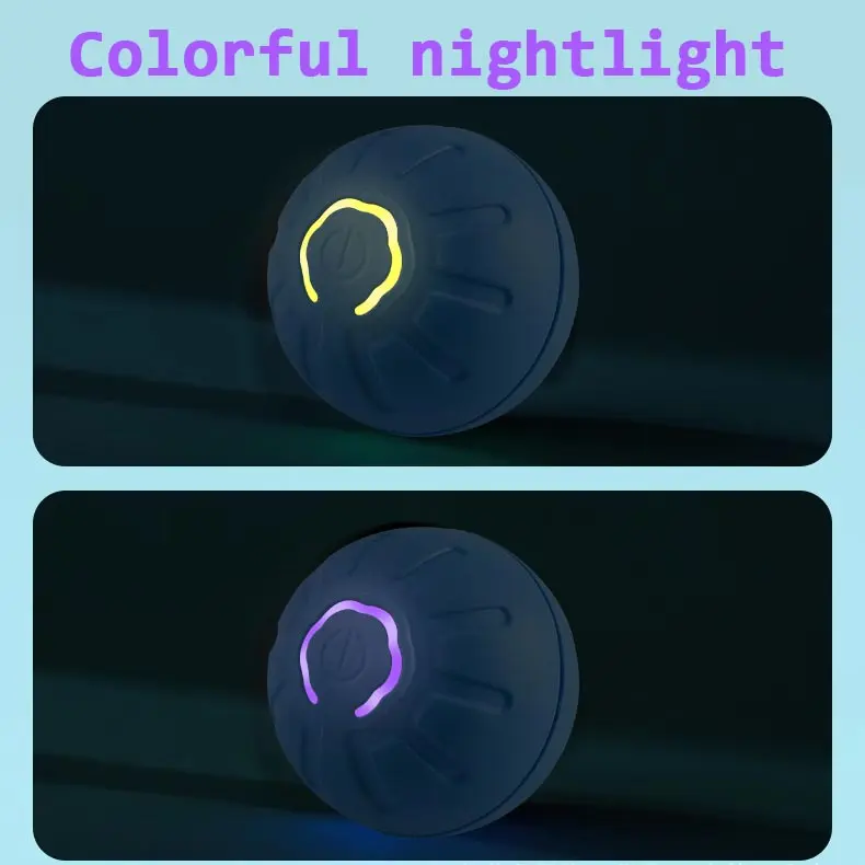 Smart Dog Toy Ball Electronic Interactive Pet Toy Moving Ball USB Automatic Moving Jumping Bouncing Toy Ball Puppy Cat Product - Image 6