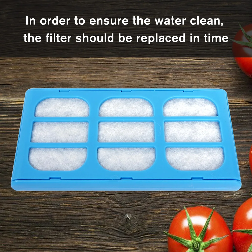 12 PCS Fountain Accessories Pet Water Fountain Filter Replacement Water Filter Cartridges Compatible with Cat Dog Mate Fountains - Image 9