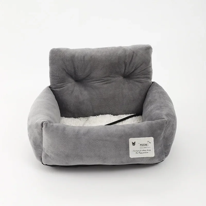 Small Dog Car Kennel Safety Seat Cat Dog Front Car Safety Seat Dog Accessories for Small Dogs Dog Bag Dog Car Seat - Image 7