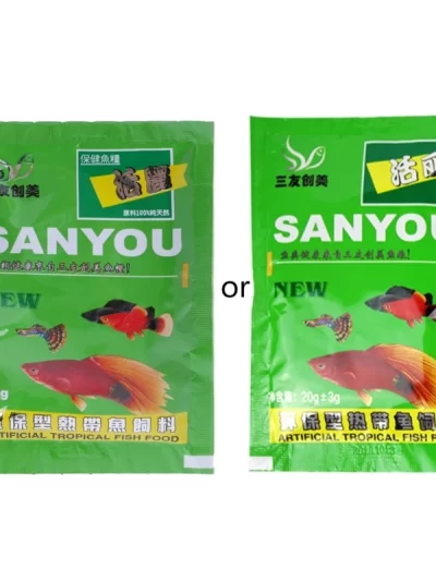 Small Fish Food Tropical Goldfish Nutrition Healthy Delicious Feeding Supplies for Home Fish for Tank Aquarium DropShipping