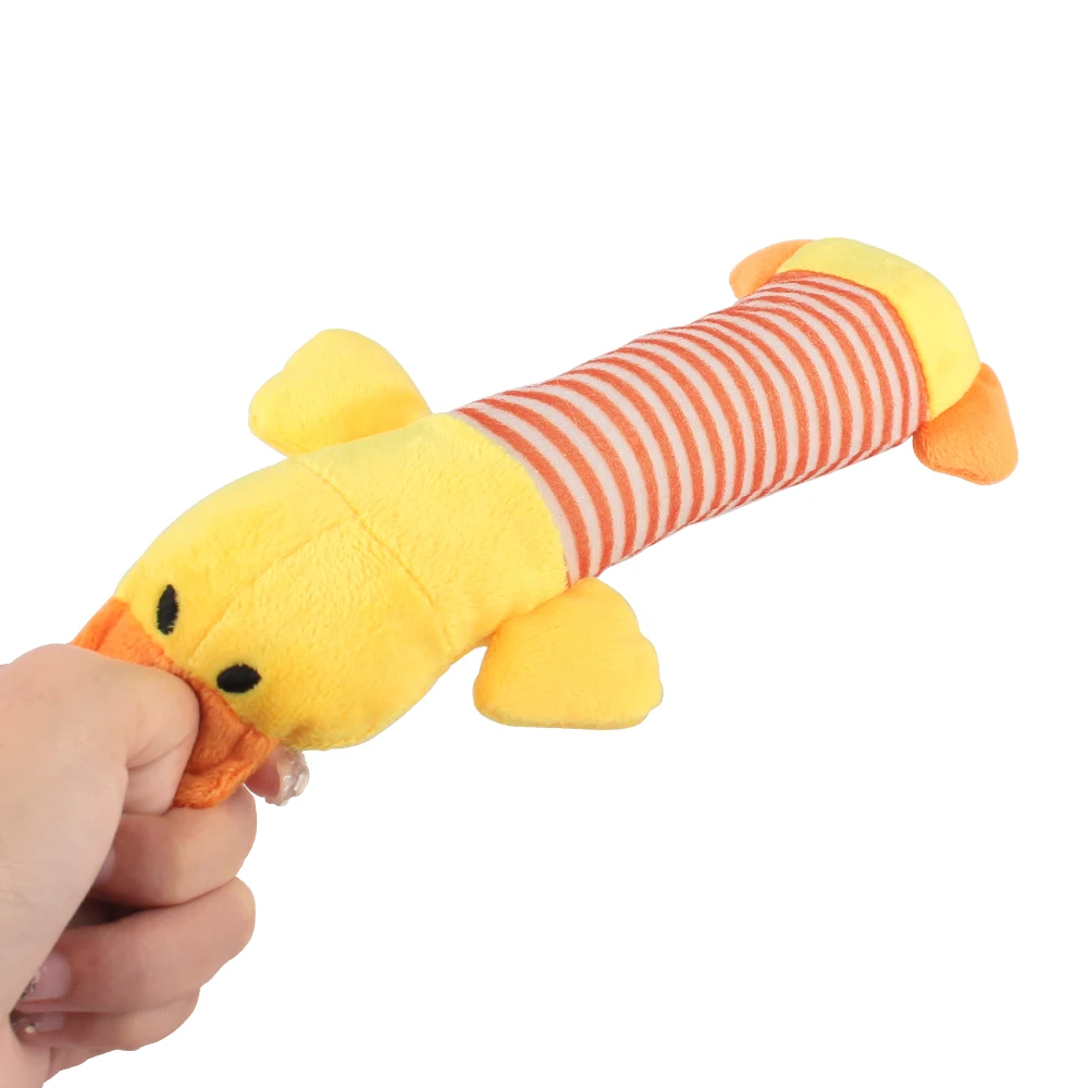 Dog Cat Fleece Toys Elephant Duck Pig Chicken Legs Pet Funny Plush Toys Fit for All Pets Popular Squeak Chew Sound Dolls - Image 16
