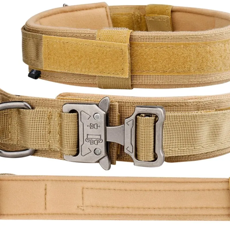 Tactical Dog Collar For Medium And Large Dogs: Suitable For All Breeds, Adjustable And Durable - Image 5