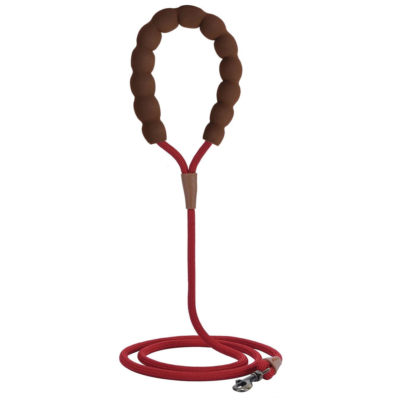 LL039--pet dog leash, 1.5-meter high density rope, soft handle, alloy buckle. - Image 8