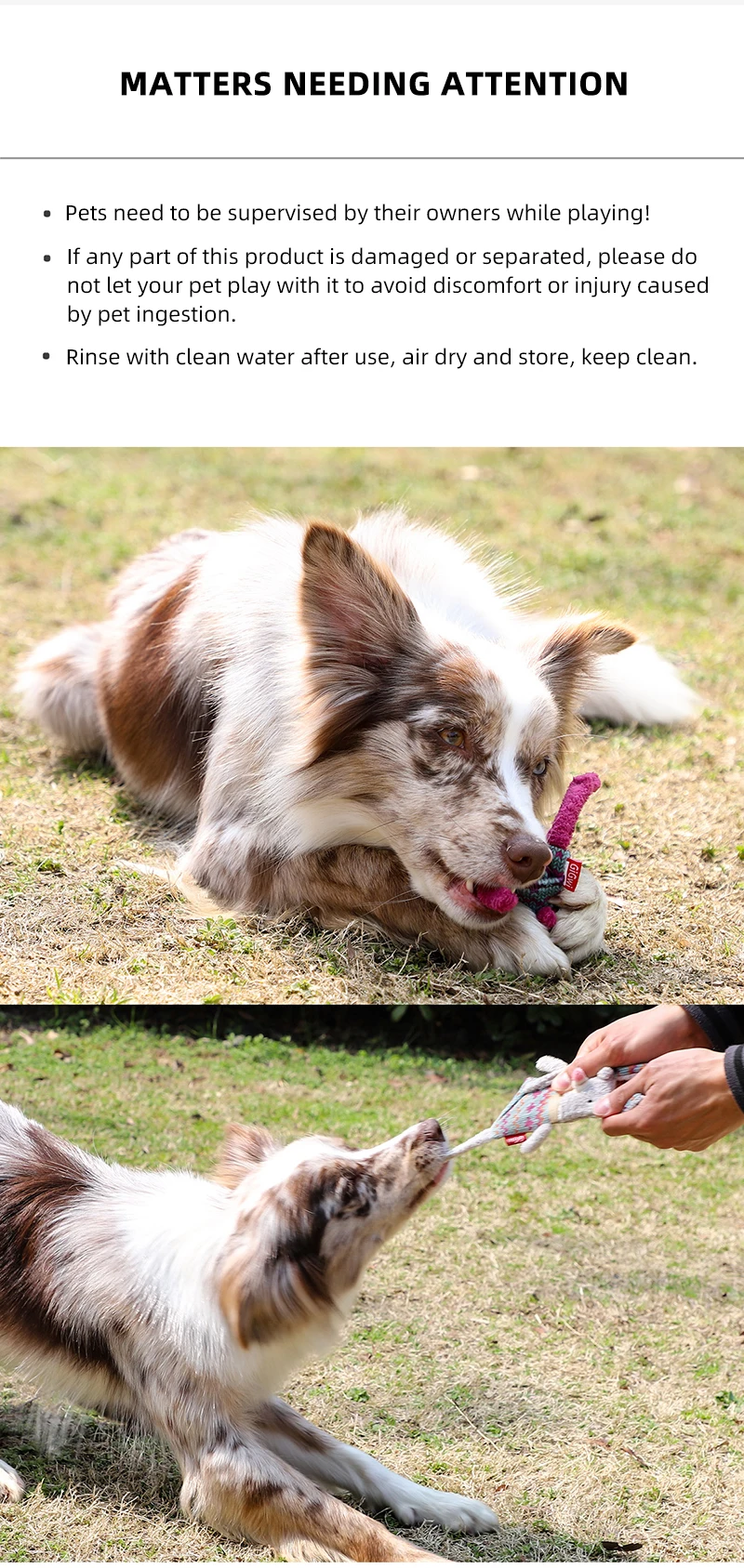 GiGwi Pets Toys Long Leg Series Sounding Interactive Toy For Dog Interesting Food Pocket Design Pet Interaction Plush Dog Toys - Image 16