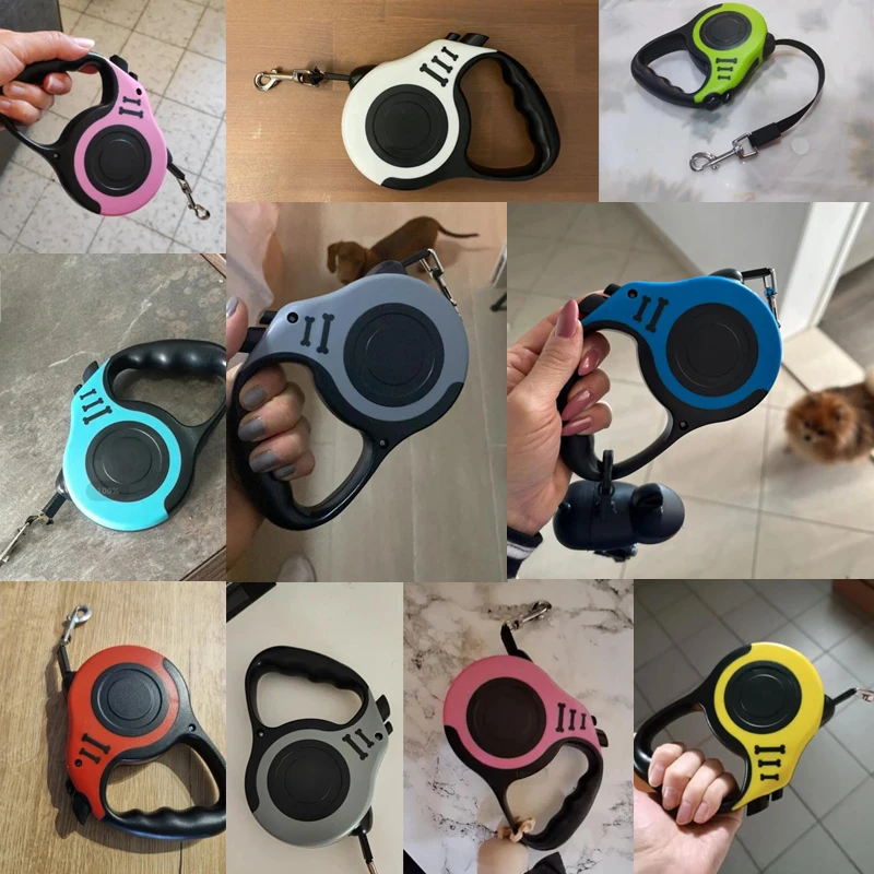 3 Meters 5 Meters Retractable Dog Leash Pet Leash Traction Rope Belt Automatic Flexible Leash For Small Medium Large Dog Product - Image 22