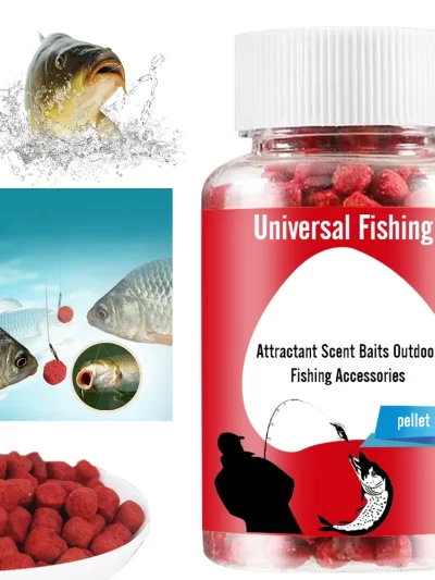 Fish Attractant Fishing Groundbait Universal Concentrated Fish Bait Fishing Food Bait Aquatic Feed for Freshwater Fishing