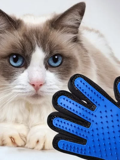Silicone Pet Gloves Cat Dog Hair Removal Cat Supplies Comb Hair Removal Brush Rubber Sticky Hair Gloves