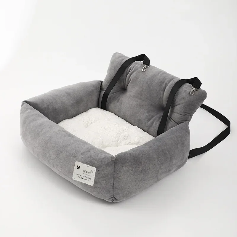 Small Dog Car Kennel Safety Seat Cat Dog Front Car Safety Seat Dog Accessories for Small Dogs Dog Bag Dog Car Seat - Image 4