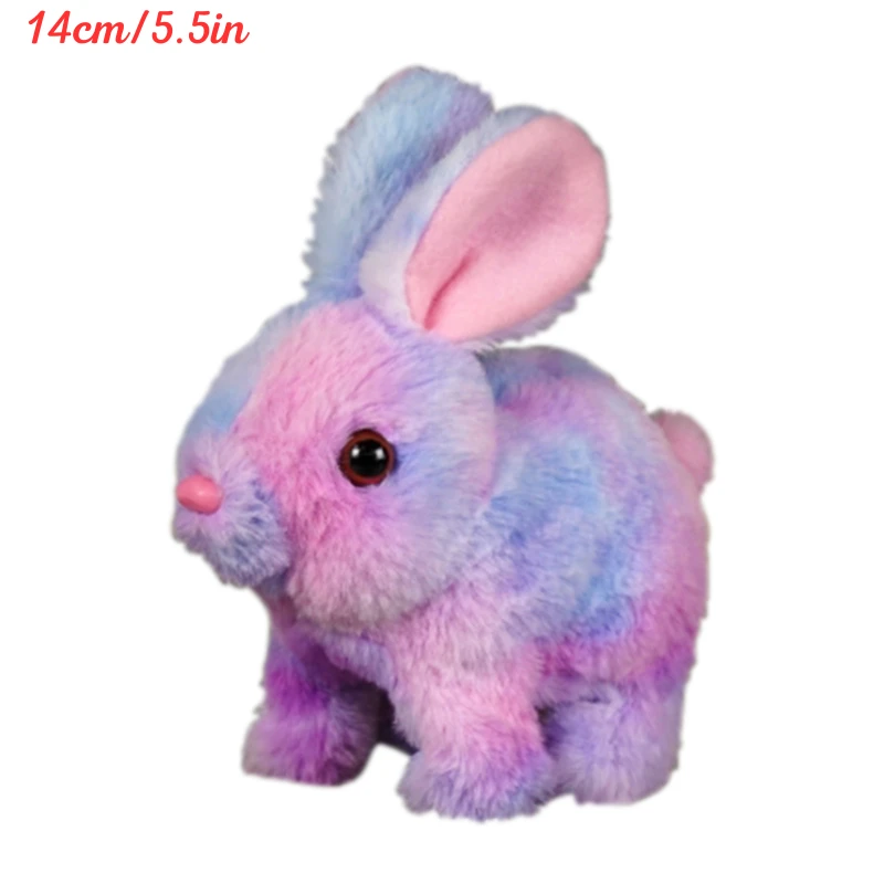 Cute Electric Rabbit Interactive Plush Toys Bunny With Carrot Walking Wiggle Ears Wag Tail Stuffed Peluche Doll Birthday Gifts - Image 15