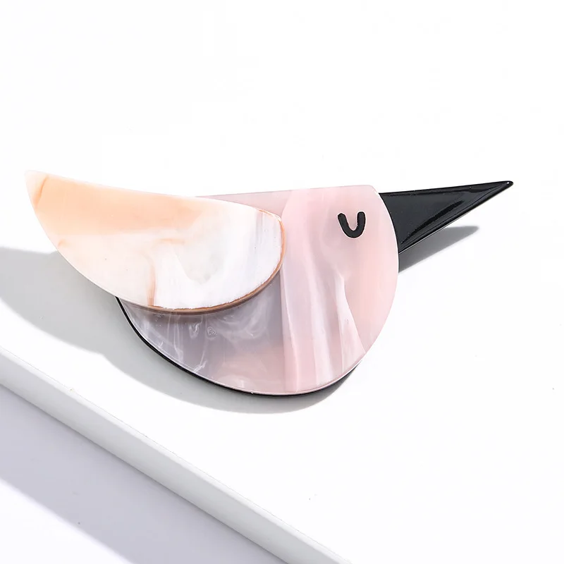 SKEDS Fashion Women Men Acrylic Bird Brooch Pin Creative Simple Trendy Badges For Unisex Bag Clothing Accessories Brooches Gift - Image 10