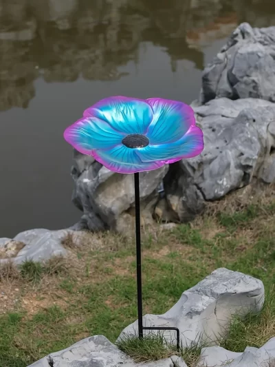 Bird Feeder With Stake Food Feeding Tools Outdoor Simple Installation Bird Feeder Porous Nut Feeding House Bird Food Container