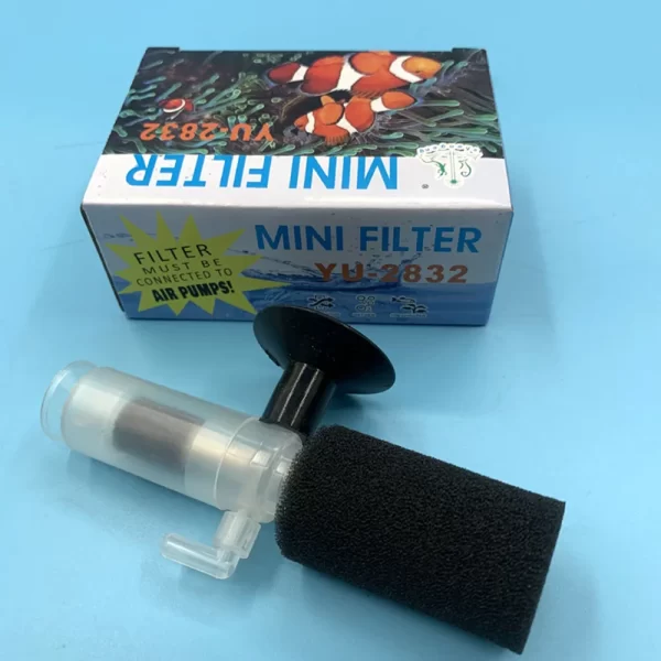 Fish Tank Filter Aerator Mini Aquarium Bio Sponge Filter Media Multi Layers Internal Filter for Small Fish Tank Air Pumps - Image 6