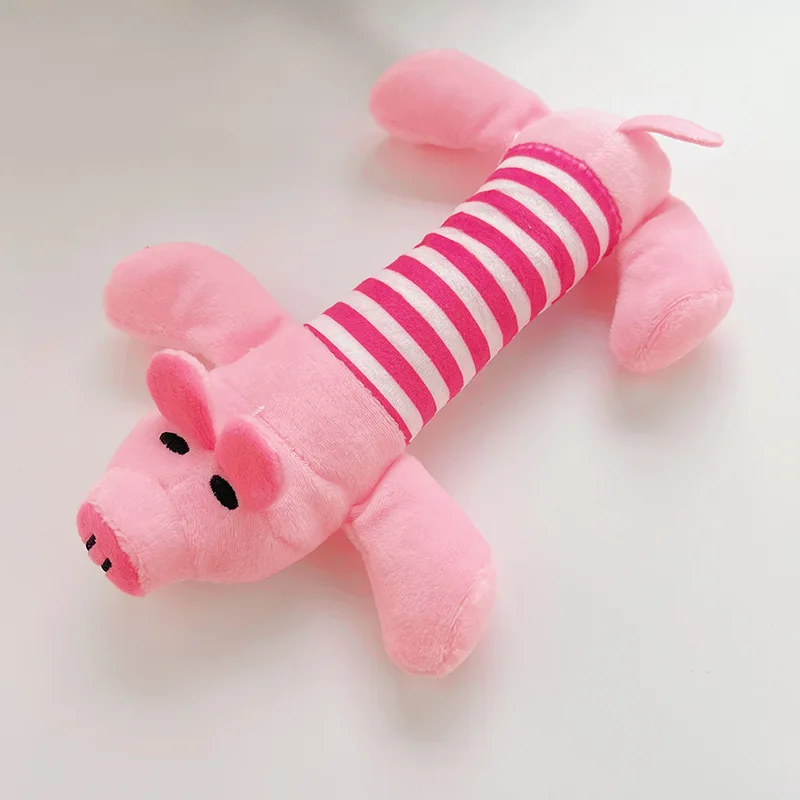 Dog Cat Fleece Toys Elephant Duck Pig Chicken Legs Pet Funny Plush Toys Fit for All Pets Popular Squeak Chew Sound Dolls - Image 15