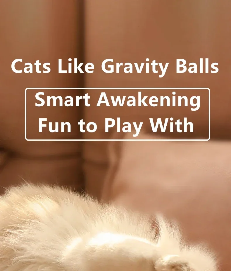 Cat Interactive Ball Smart Pet Cat Toys Indoor Automatic Rolling Magic Ball Electronic Interactive Cat Toy Game Accessories - Image 9