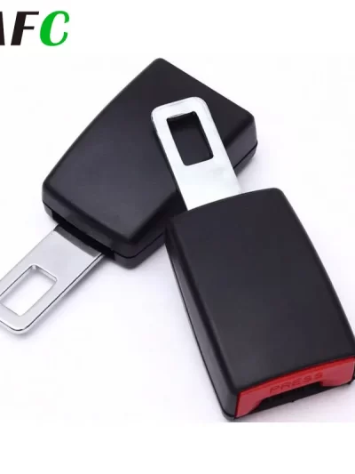 1Pcs/2pcs Car Safety Belt Extender Seat Belt Cover Seat Belt Padding Extension Buckle Plug Buckle Seatbelt Clip Car Accessories